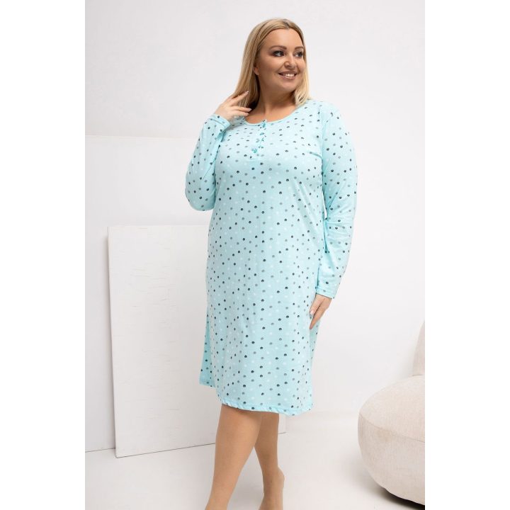 Moteriška naktinukė Plus Size Forever Pink