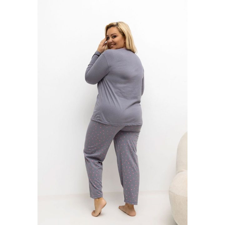 Moteriška pižama Plus Size Forever Pink