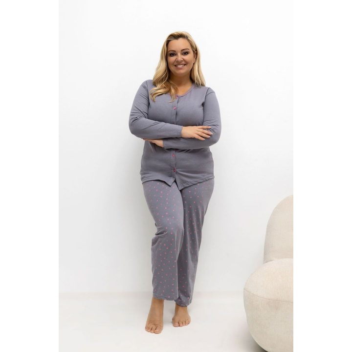 Moteriška pižama Plus Size Forever Pink