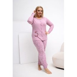 Moteriška pižama didesnių dydžių Forever Pink