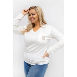 Moteriška palaidinė ilgomis rankovėmis plus size Relevance