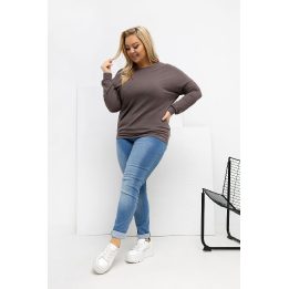 Moteriška palaidinė ilgomis rankovėmis Plus Size Relevance