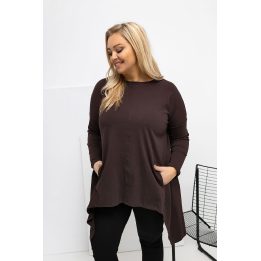 Moteriška ilga palaidinė plus size ilgomis rankovėmis Relevance