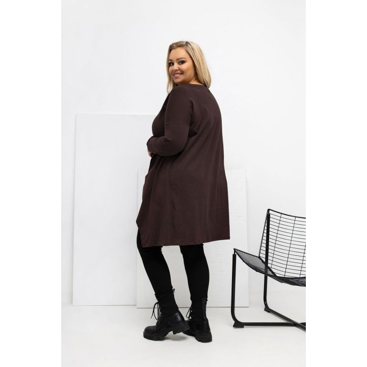 Moteriška ilga palaidinė plus size ilgomis rankovėmis Relevance