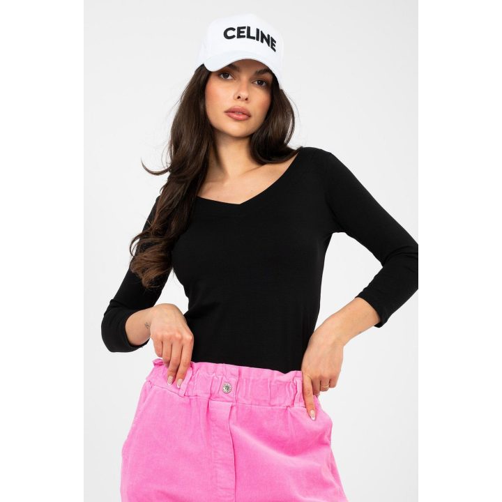 Rue Paris palaidinė iš medvilnės ir elastano