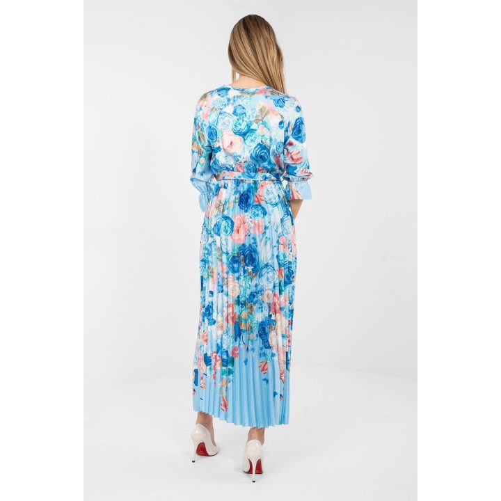 Suknelė vasarinė maxi su gėlėmis Italy Moda