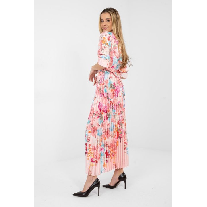 Suknelė maxi su gėlių raštu Italy Moda