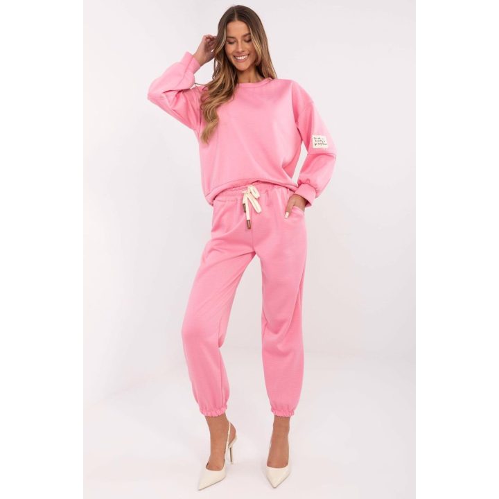 Treningas moteriškas iš viskozės ir medvilnės Italy Moda