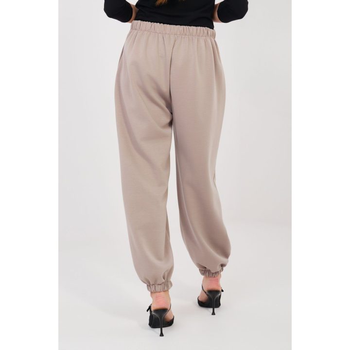 Moteriškos jogger kelnės iš viskozės Italy Moda