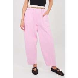 Moteriškos velvetinės kelnės siaurėjančio kirpimo 225099 Rue Paris