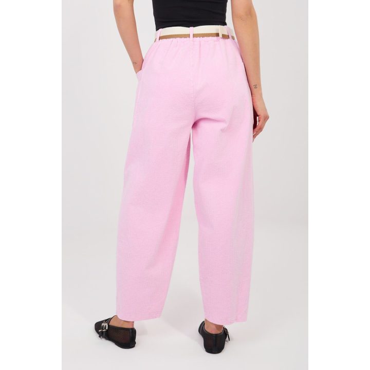 Moteriškos velvetinės kelnės siaurėjančio kirpimo 225099 Rue Paris