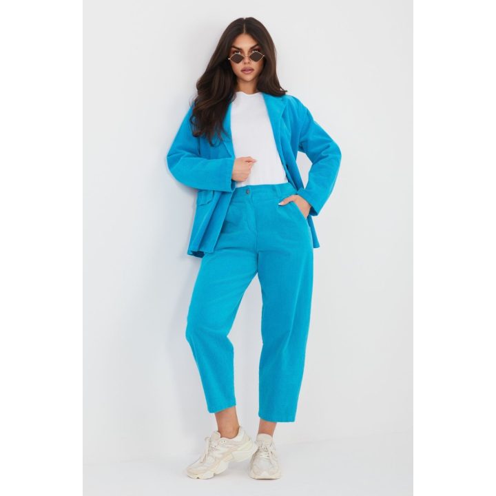 Kelnės moteriškos velvetinės 225086 Rue Paris