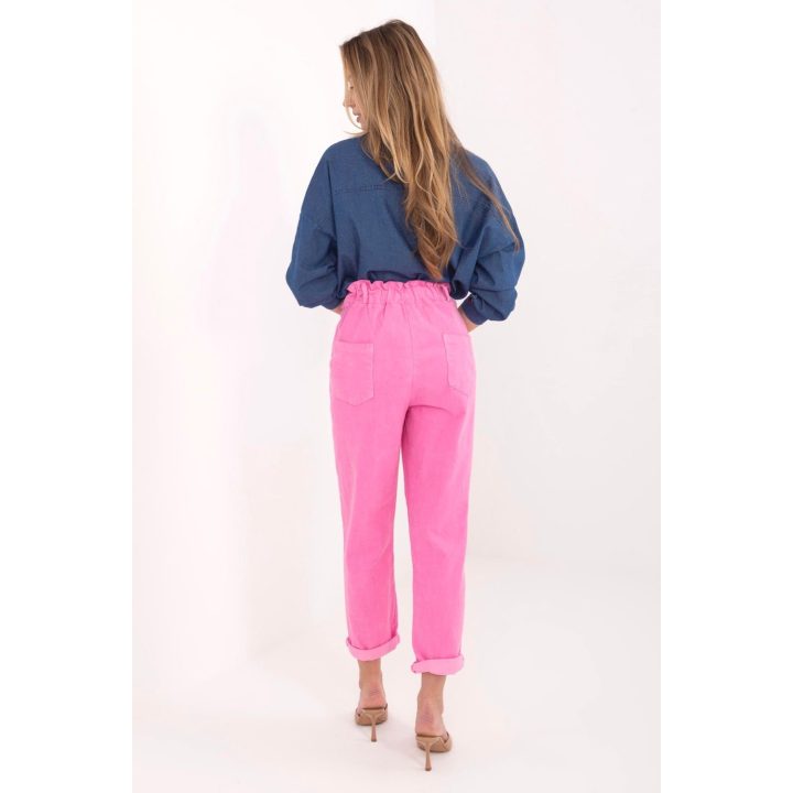 Moteriškos velvetinės kelnės Italy Moda