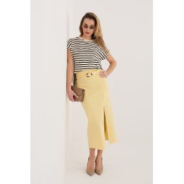Sijonas 86 cm ilgio iš medvilnės Rue Paris