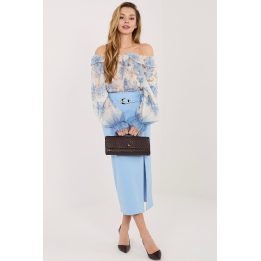 Sijonas iš medvilnės ir nailono, 86 cm Rue Paris