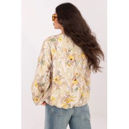 Moteriška striukė iš poliesterio su elastanu 60 cm Italy Moda