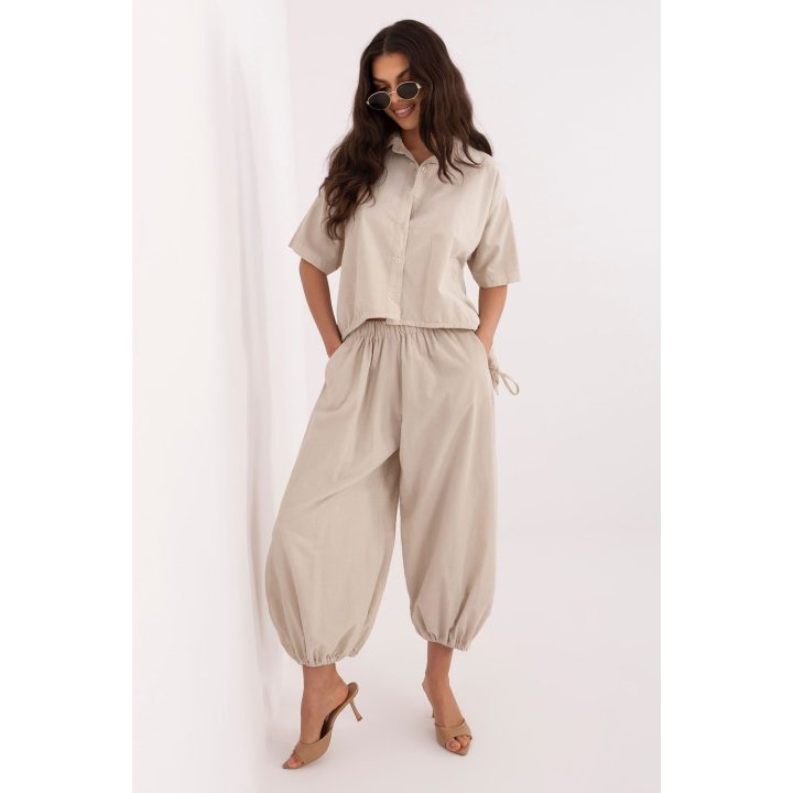 Moteriškos kordurodinės kelnės Italy Moda