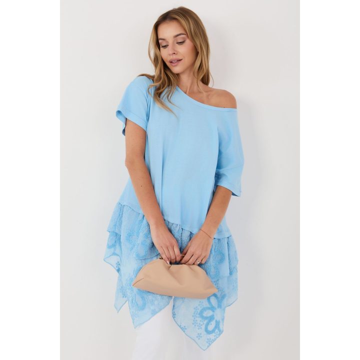 Moteriška bohemiška palaidinė ilgesnio kirpimo Italy Moda