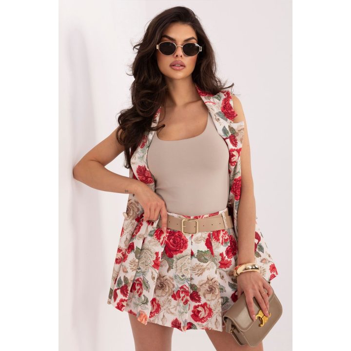Sijonšortai su gėlių raštu, Italy Moda, vienas dydis