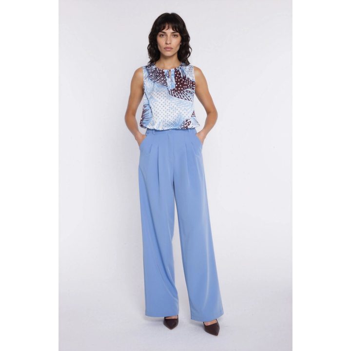 Moteriškos wide leg kelnės Nife 227149