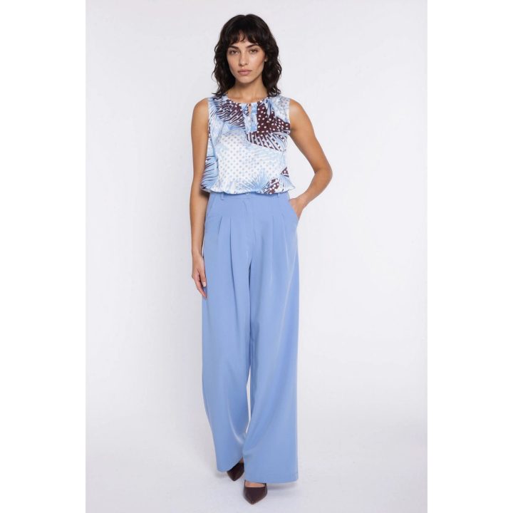 Moteriškos wide leg kelnės Nife 227149