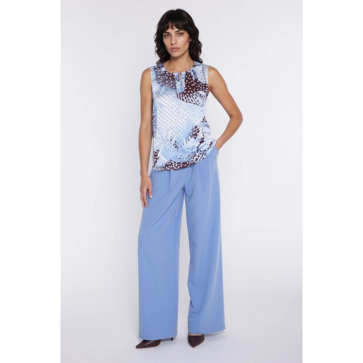 Moteriškos wide leg kelnės Nife 227149