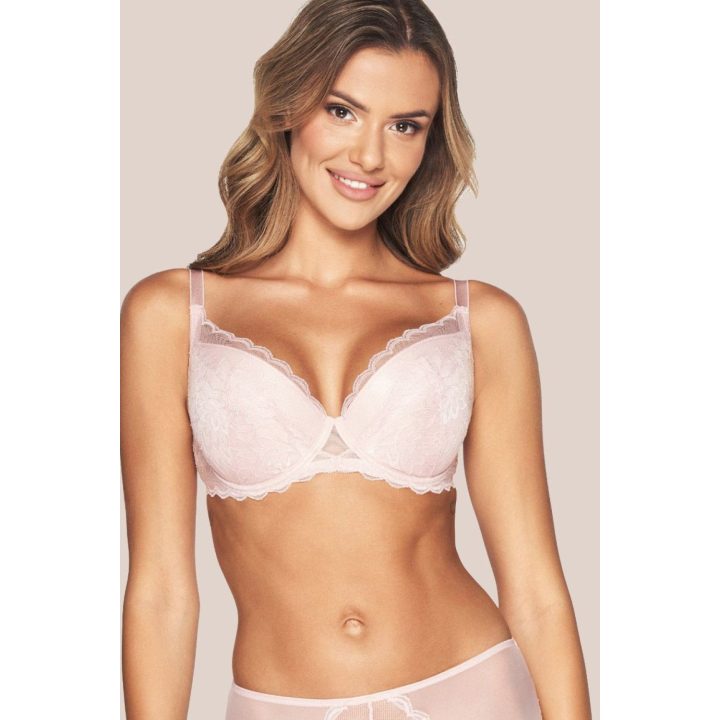 nėriniuota push-up liemenėlė