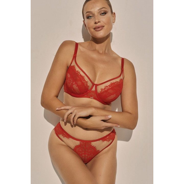 Minkšta liemenėlė Kinga Lou SC-1145, raudona