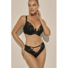Pusiau standi liemenėlė Kinga Luna BC-1098, juoda
