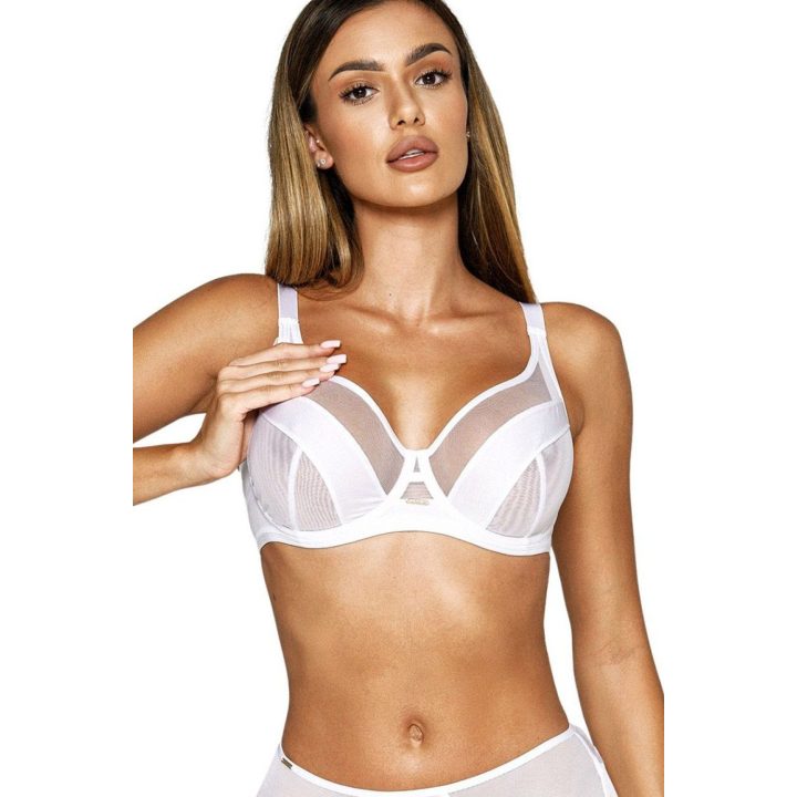 Minkšta balta liemenėlė Kinga Lou II SC-959