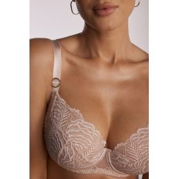 Minkšta liemenėlė Kinga Luna SC-1101, smėlio spalvos