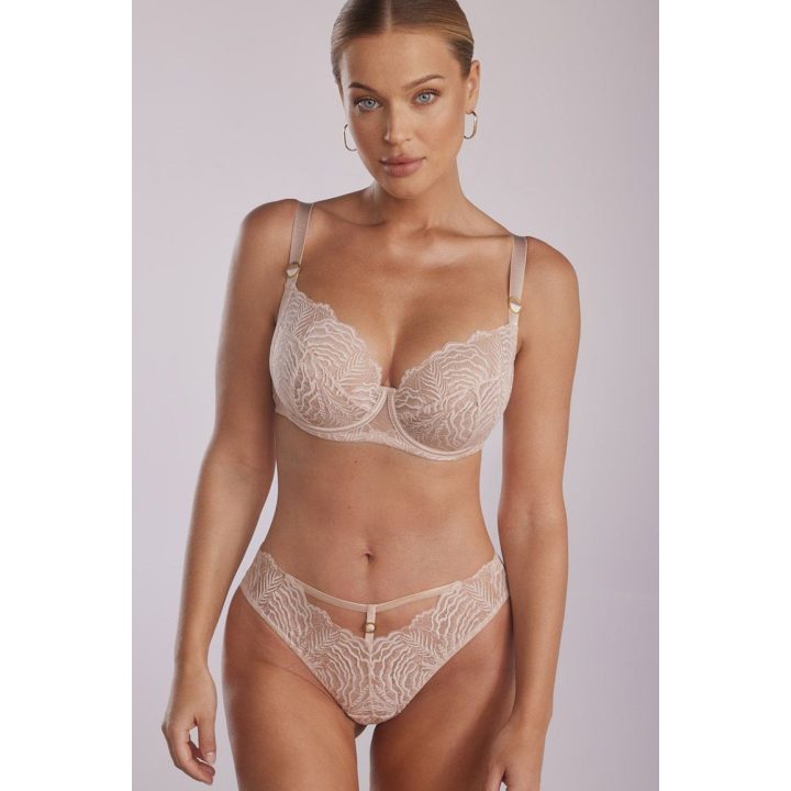 Minkšta liemenėlė Kinga Luna SC-1101, smėlio spalvos