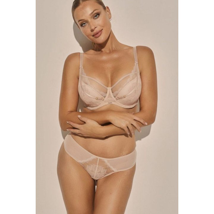 Moteriška push-up liemenėlė Kinga Alice PU-768 su nėriniais