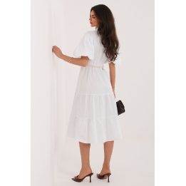Moteriška midi suknelė su diržu Italy Moda