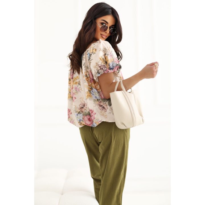 Palaidinė su gėlėtu raštu Italy Moda