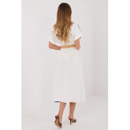 Midi ilgio suknelė Italy Moda su diržu