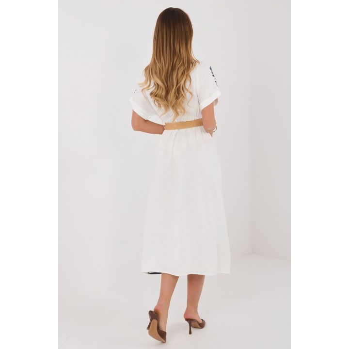 Midi ilgio suknelė Italy Moda su diržu