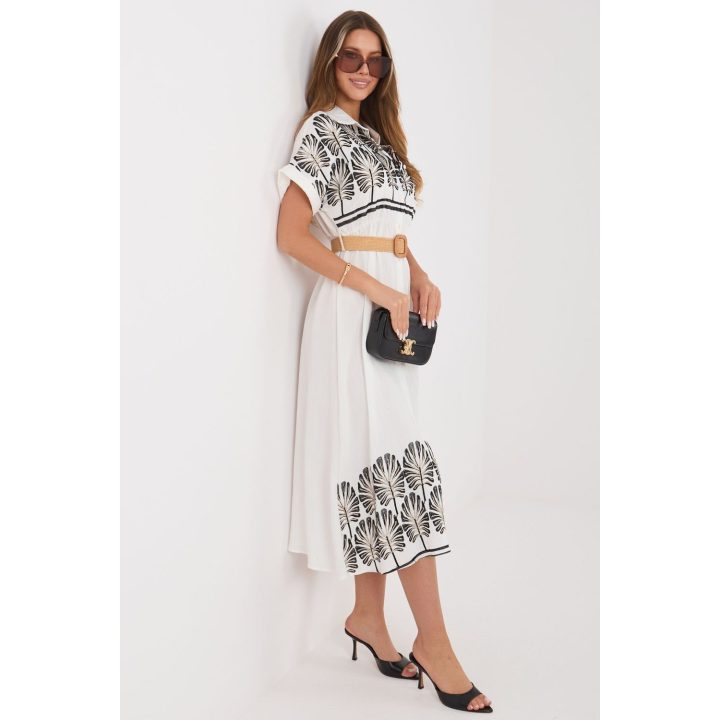 Midi ilgio suknelė Italy Moda su diržu