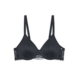 Juoda minkšta liemenėlė Triumph