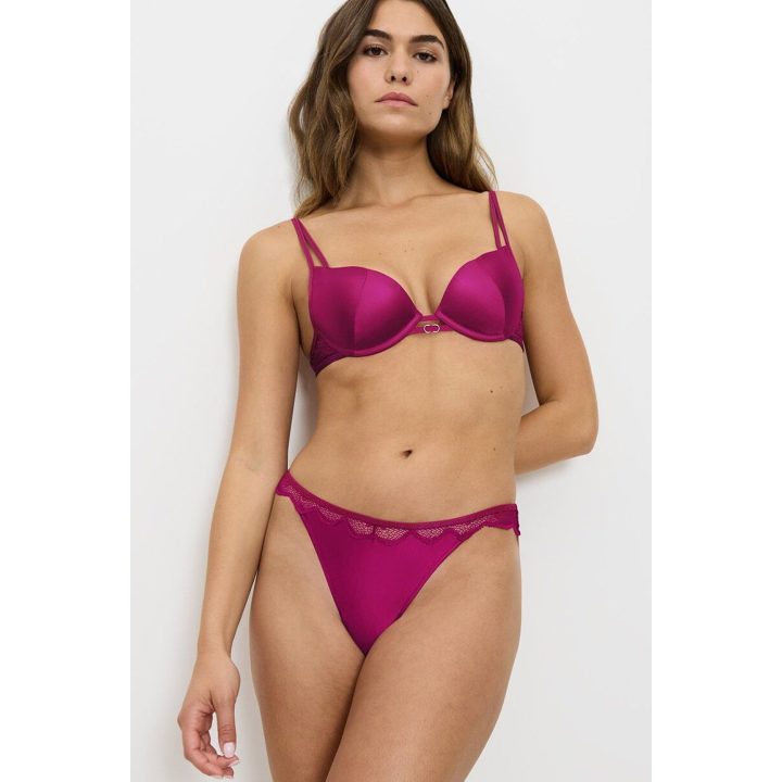 Rožinė push-up liemenėlė Triumph