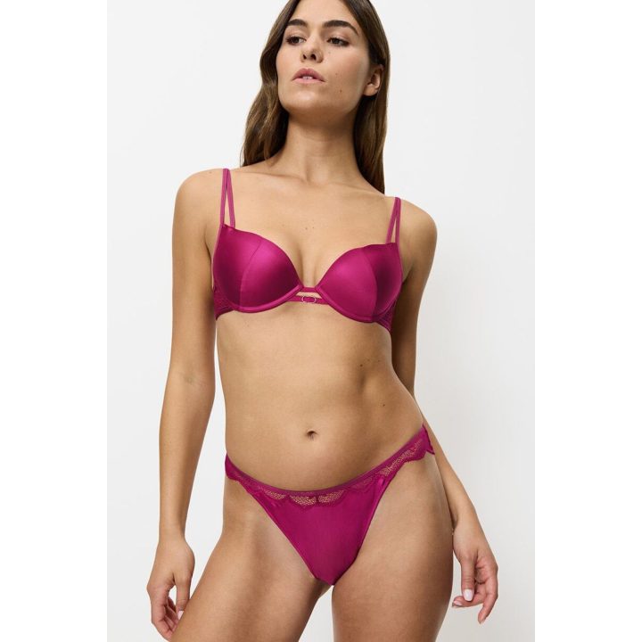 Rožinė push-up liemenėlė Triumph