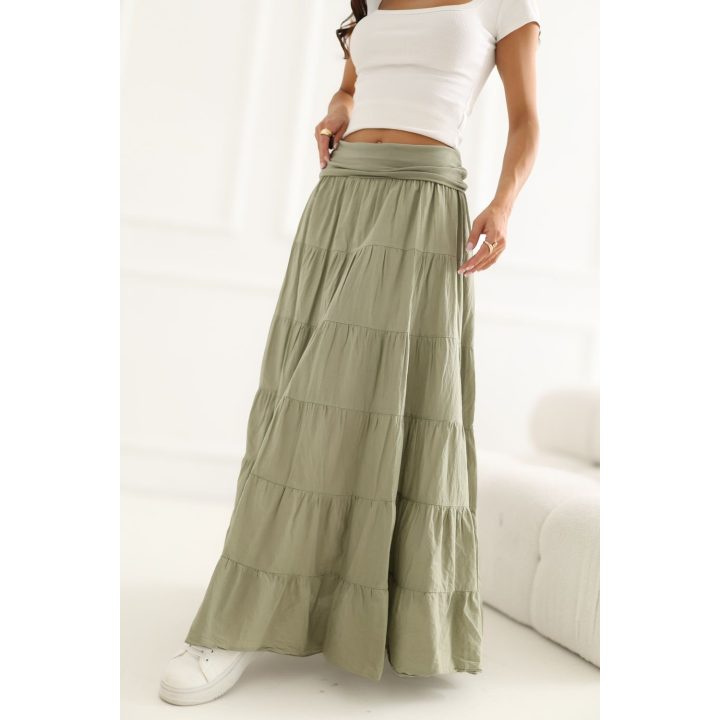 Boho stiliaus ilgas sijonas Italy Moda