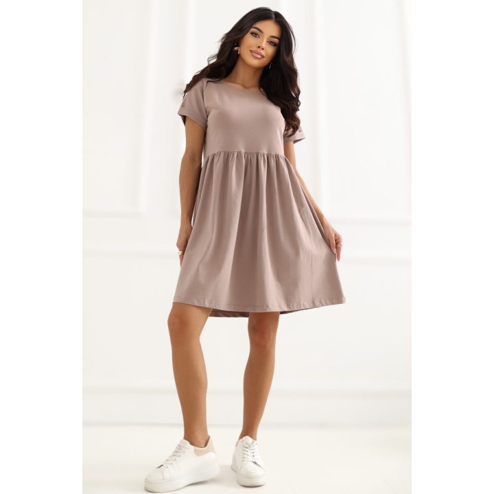 Smėlio spalvos medvilninė suknelė Rue Paris
