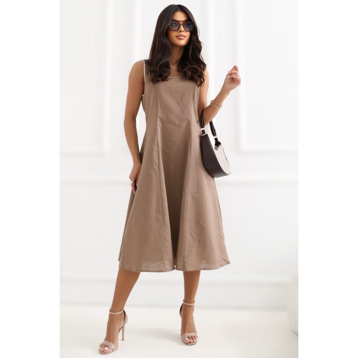 Lininė suknelė Italy Moda