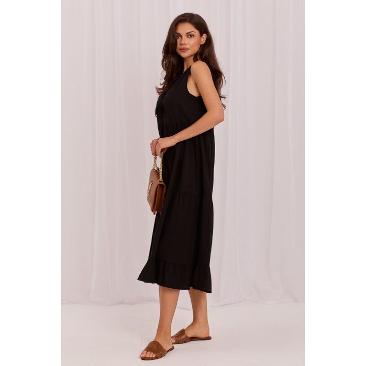 Juoda boho suknelė Italy Moda