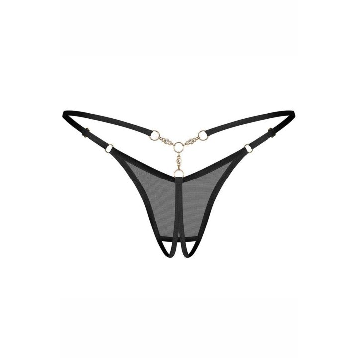 Juodi tanga stringai Obsessive