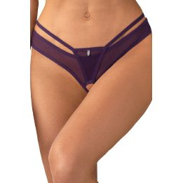 Violetiniai crotchless stringai Obsessive