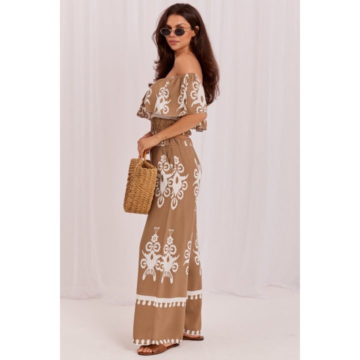 Boho stiliaus moteriškos kelnės Italy Moda