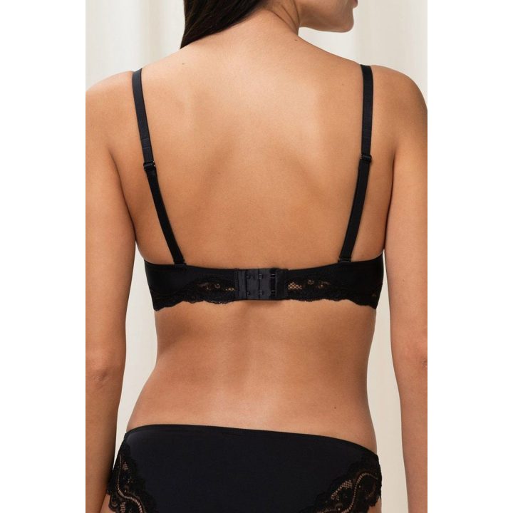 Juoda push-up liemenėlė Triumph