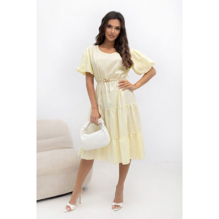 Geltona suknelė Italy Moda